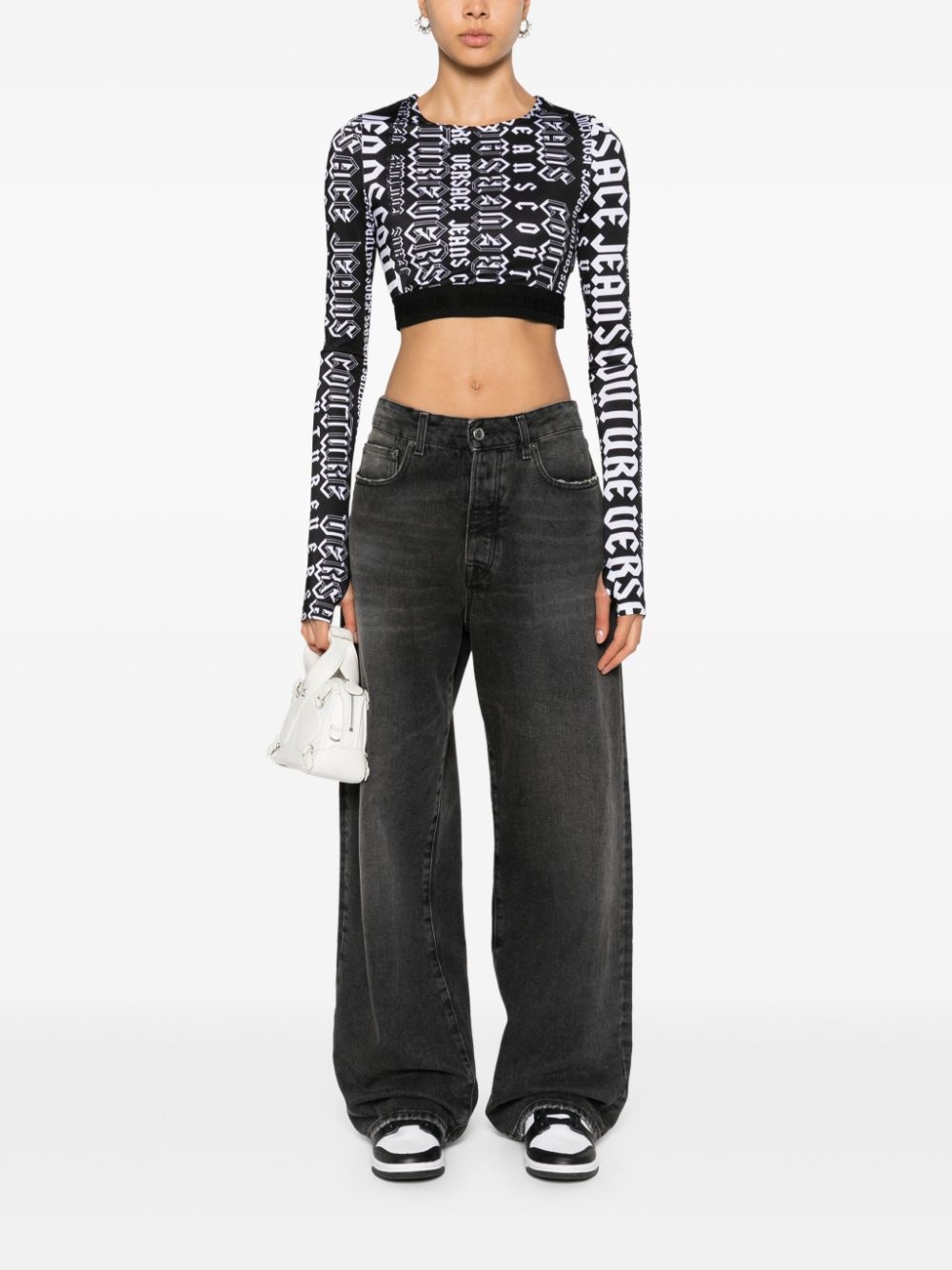 Logomania crop top - 2