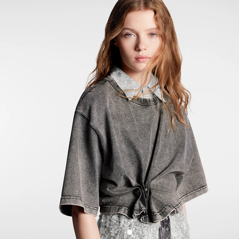 Snap Button T-Shirt 2