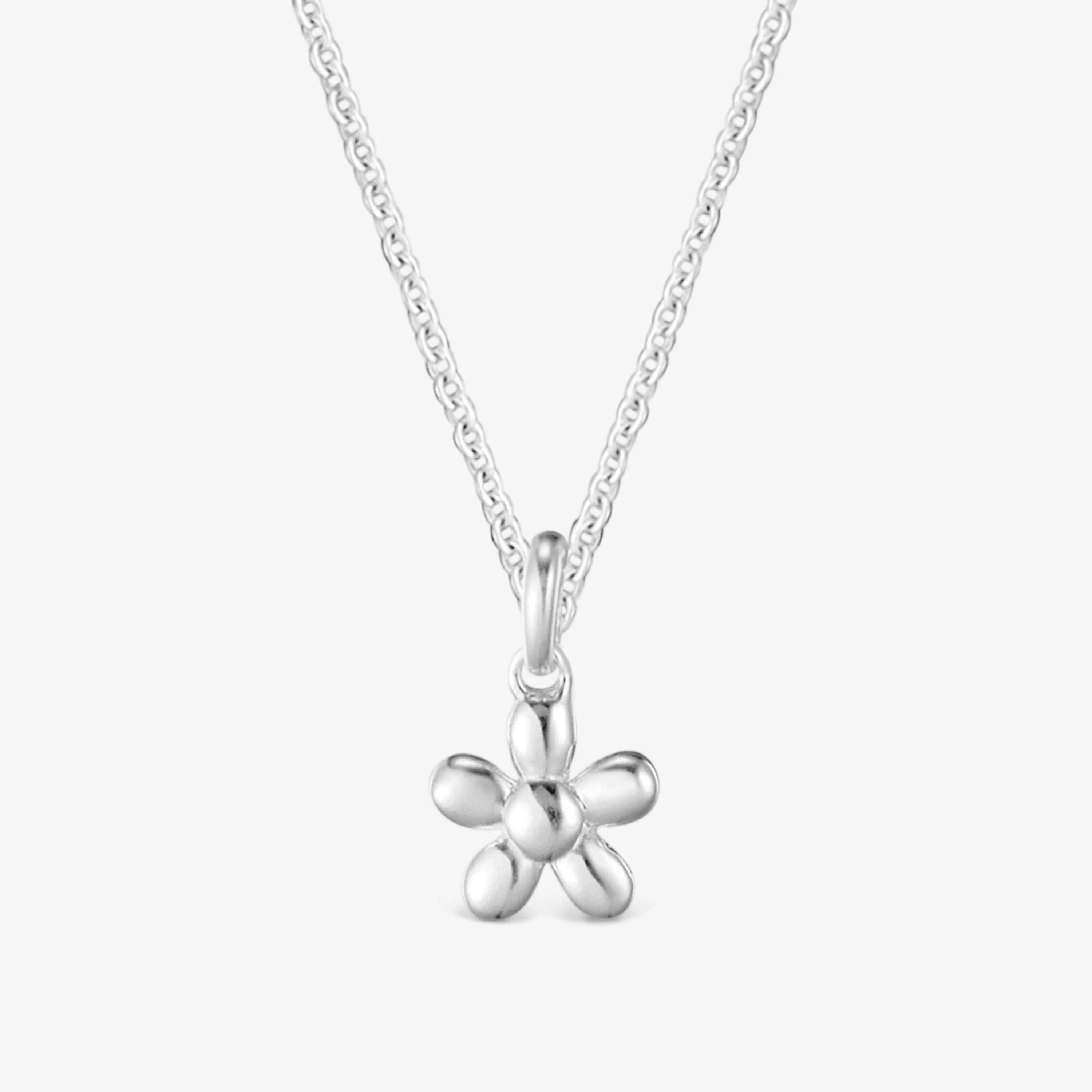 Short silver Necklace with flower TOUS Motifs - 1