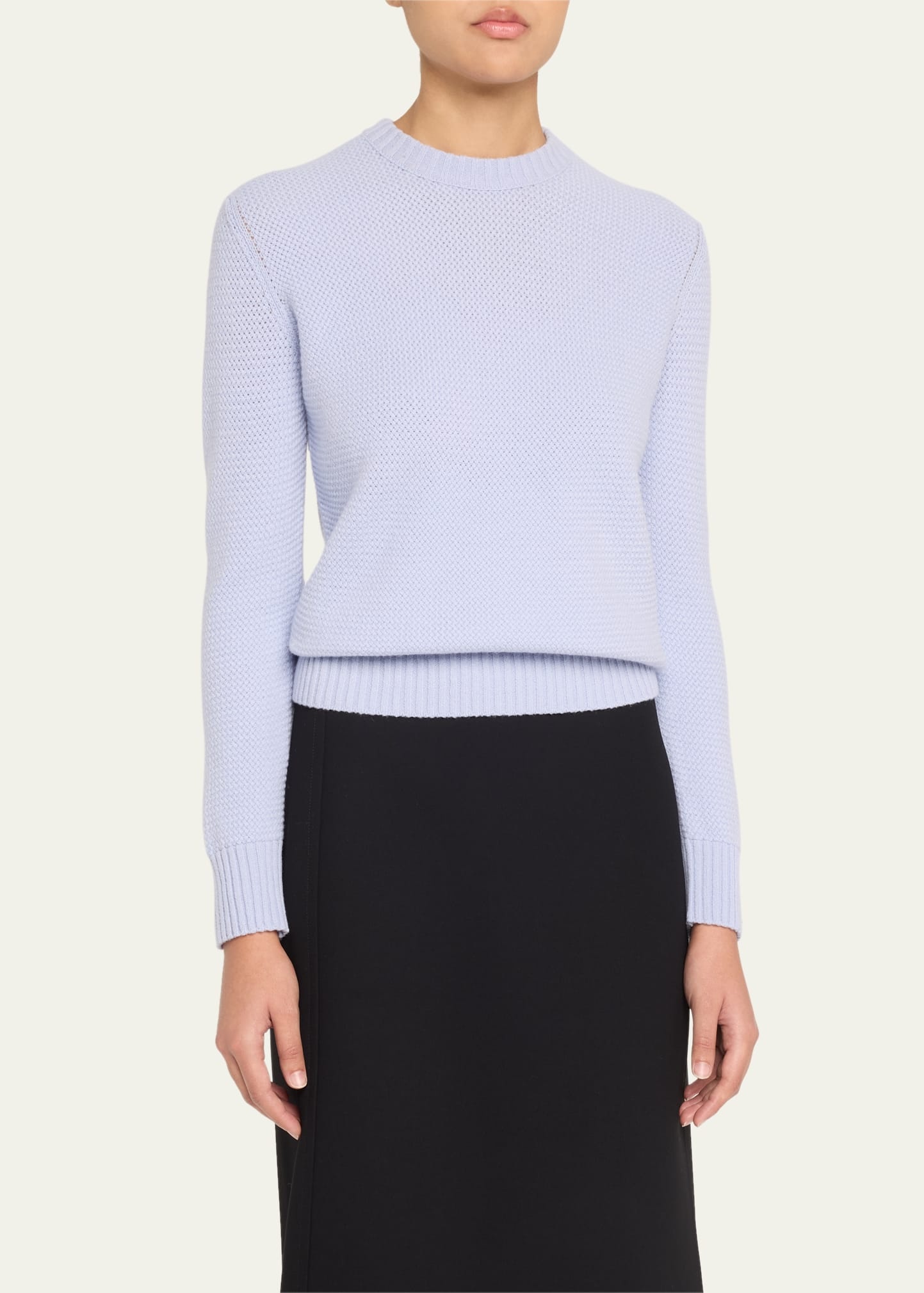 Mini Intrecciato Cashmere Sweater - 4