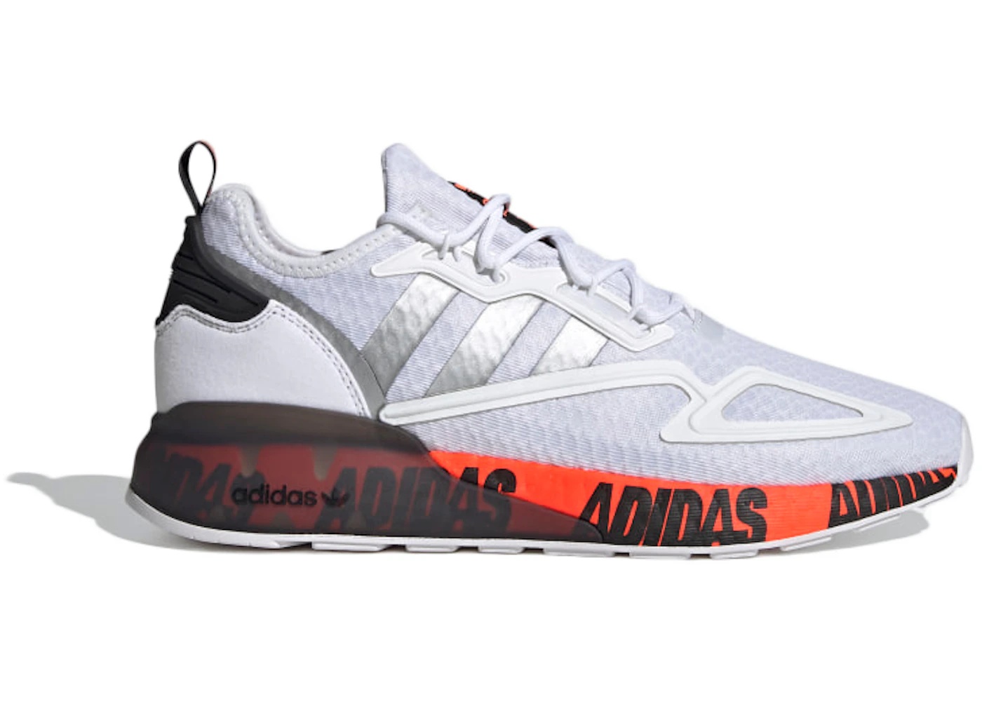 adidas ZX 2K Boost Bold Logo Graphic White - 1