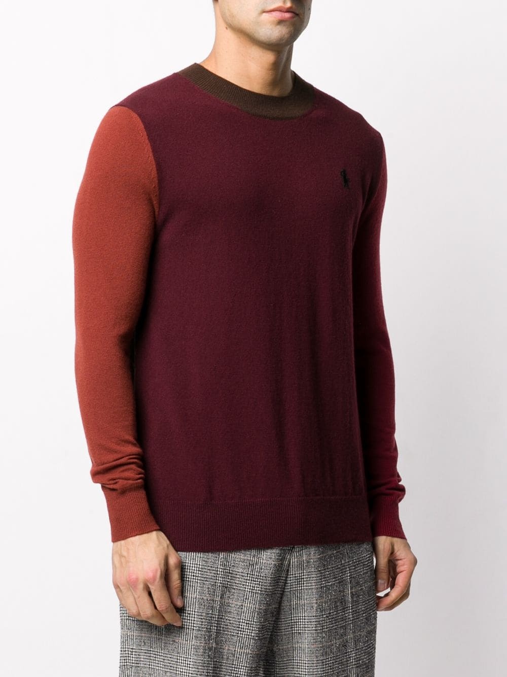 logo knitted jumper - 3