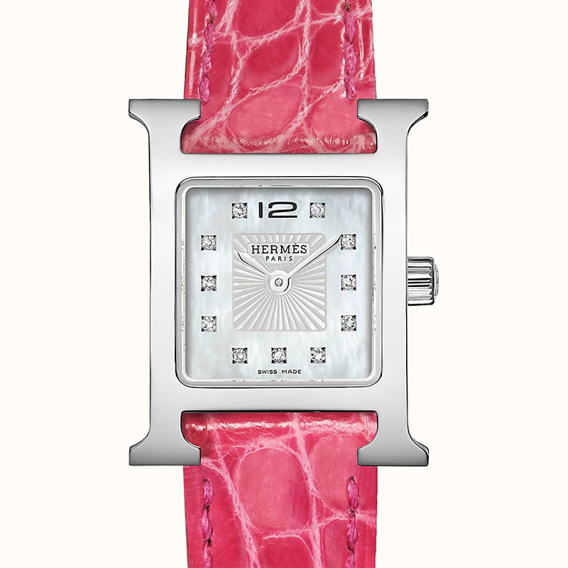 Hermès Heure H watch, 17.2 x 17.2 mm outlook