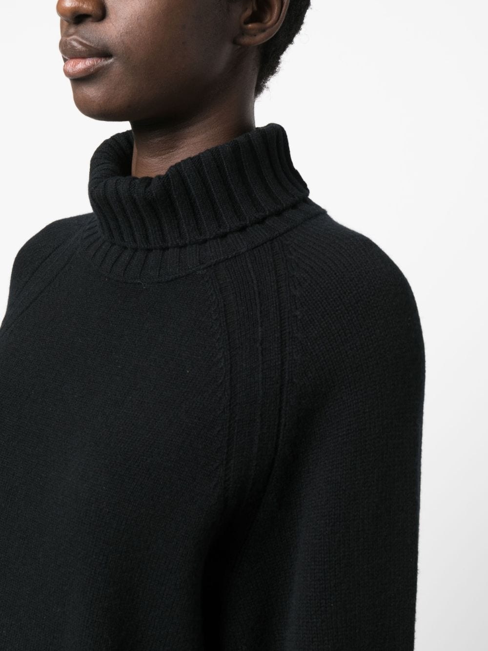 roll-neck wool-cashmere jumper - 5