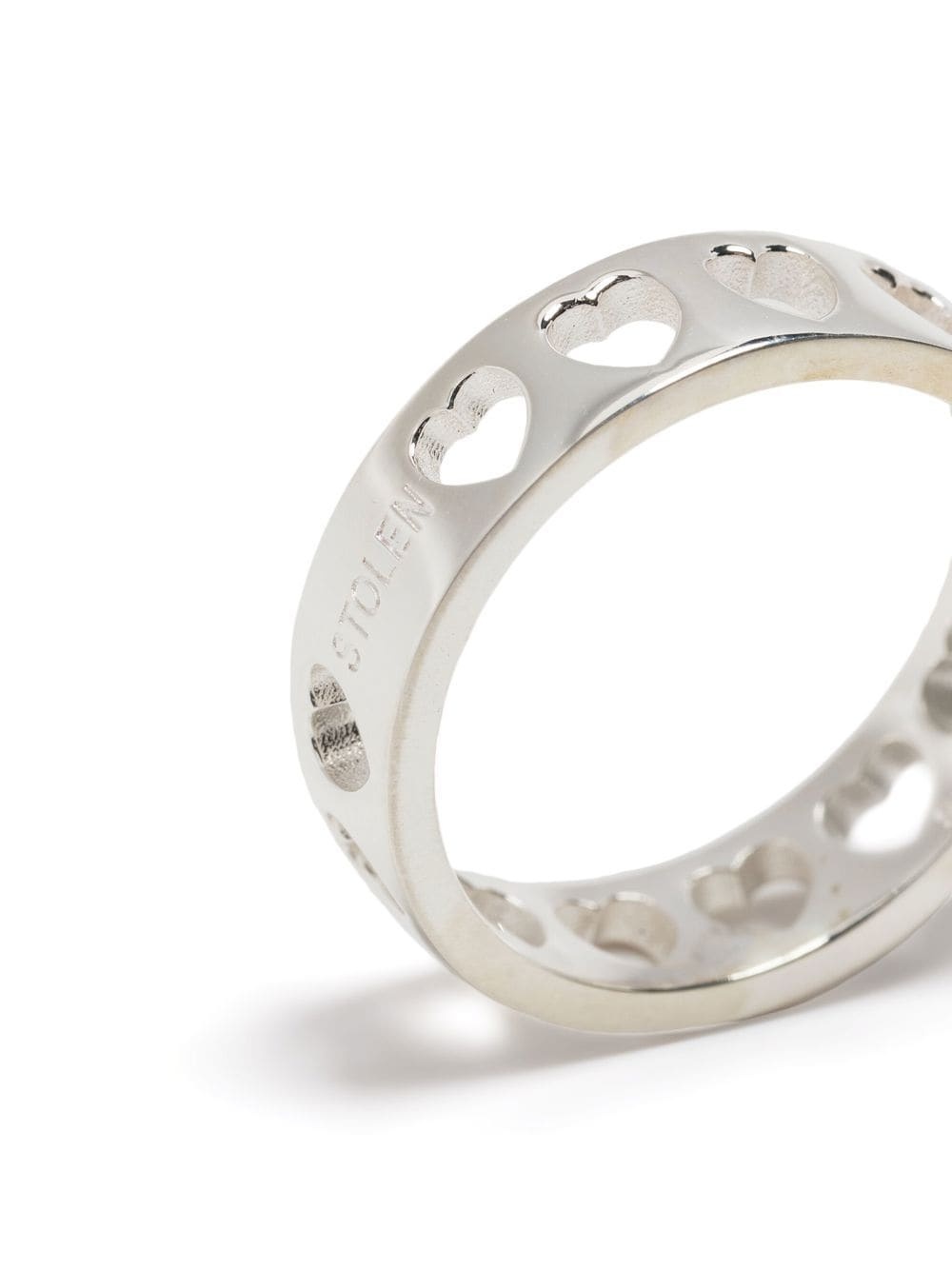 Heartless Band sterling-silver ring - 3