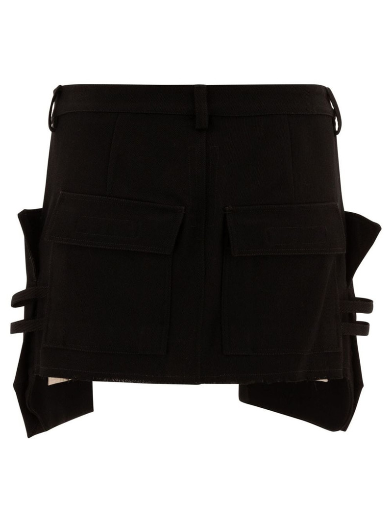 Rick Owens DRKSHDW Stefan mini skirt outlook