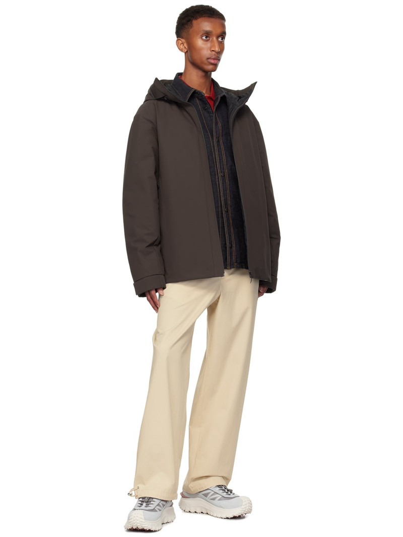 Brown Riz Short Down Jacket 5