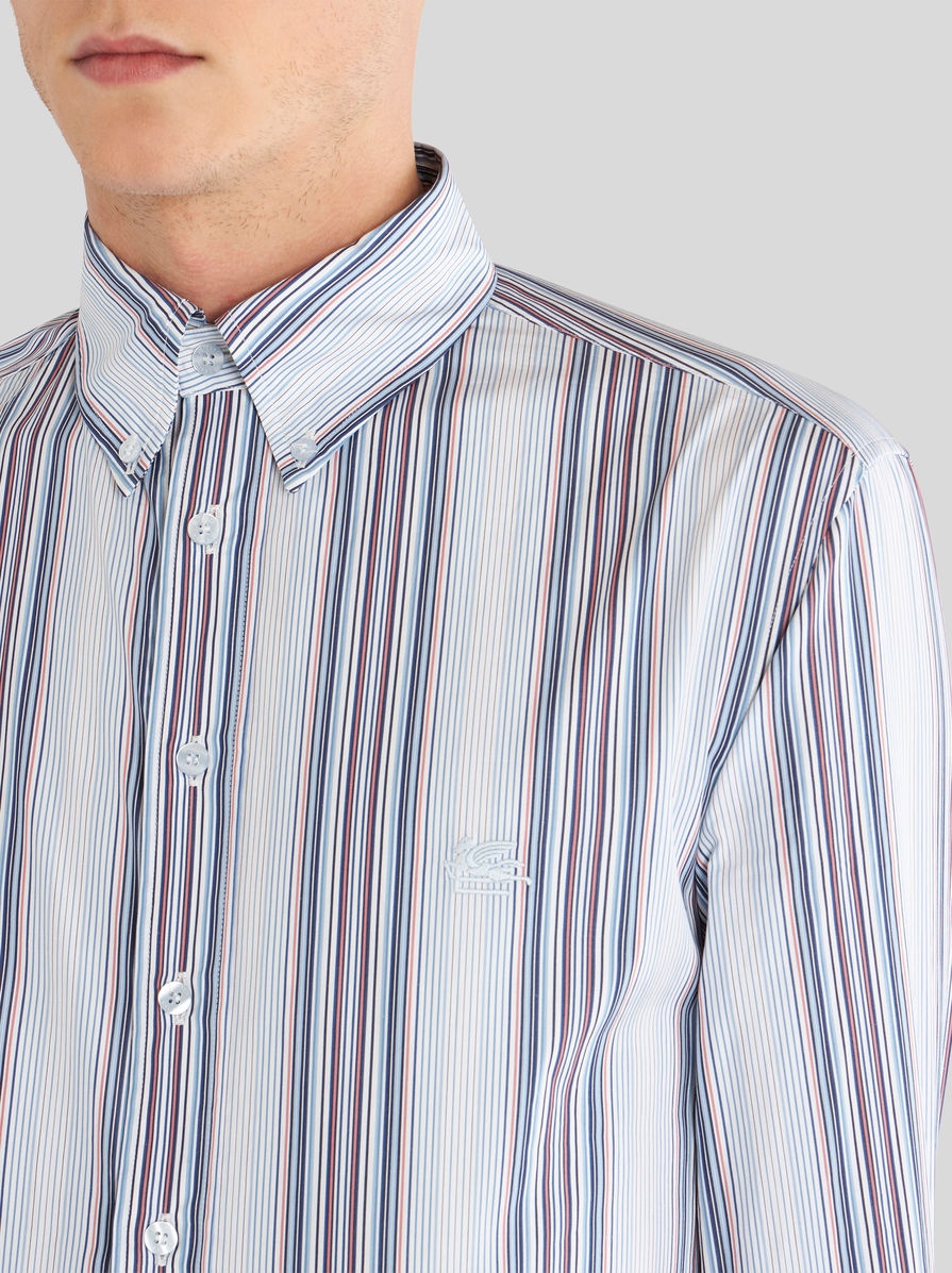 STRIPED COTTON SHIRT - 3