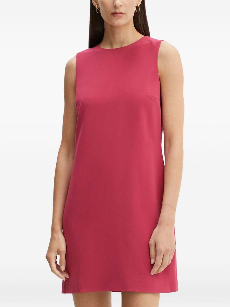 crew-neck mini dress 1