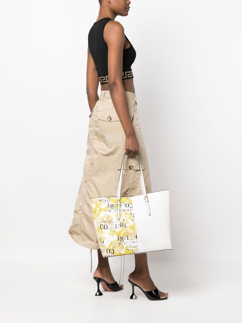 graphic-print tote bag - 2