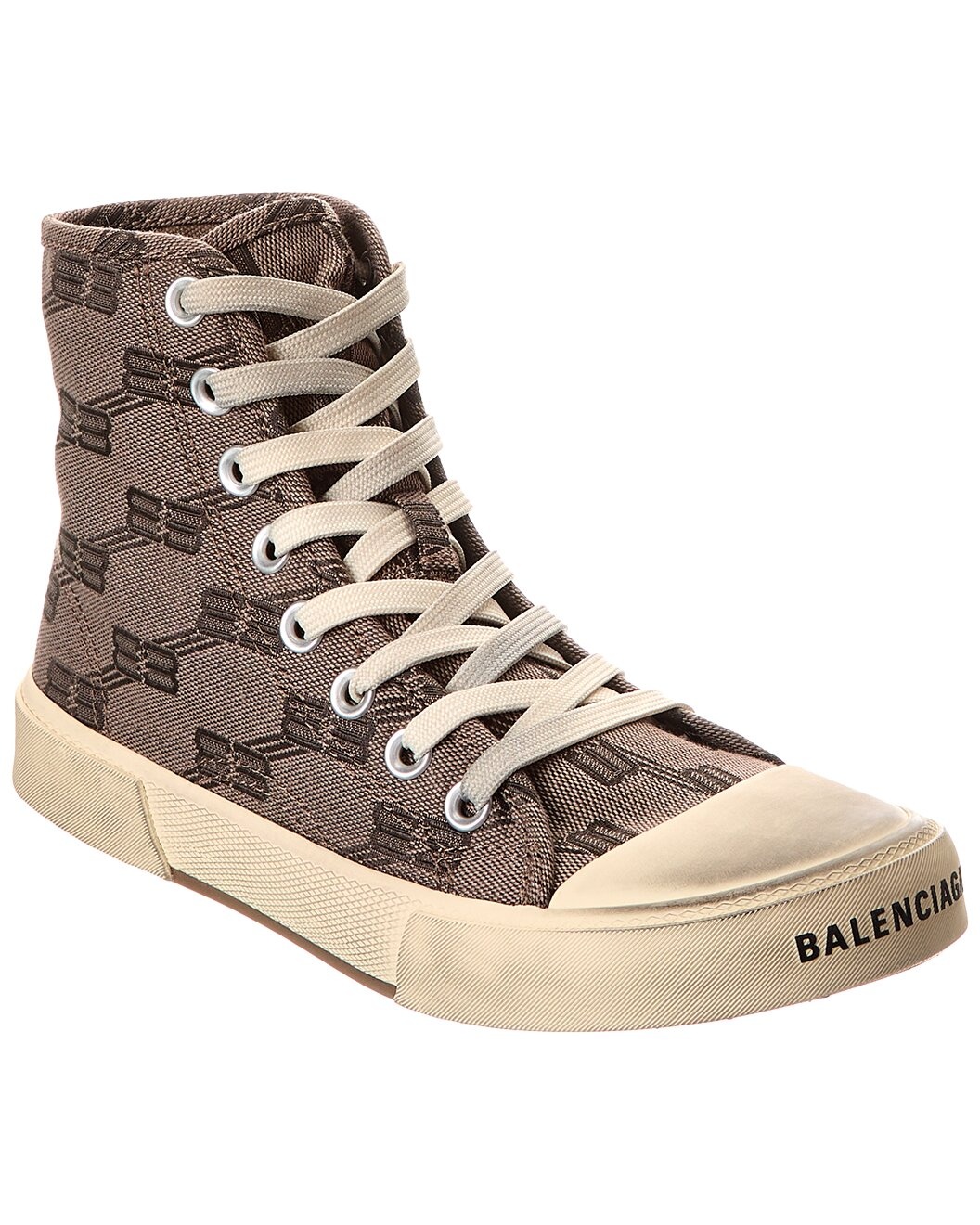 Balenciaga Paris BB Canvas High-Top Sneaker - 1