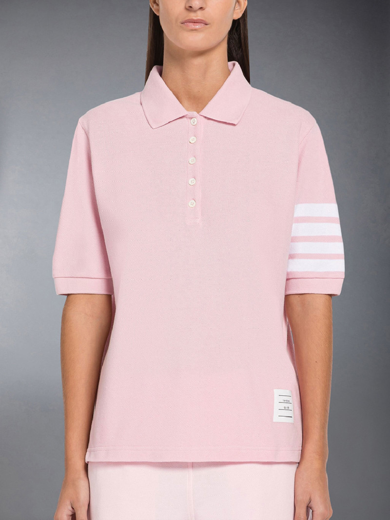Classic Pique 4-Bar Short Sleeve Polo - 1