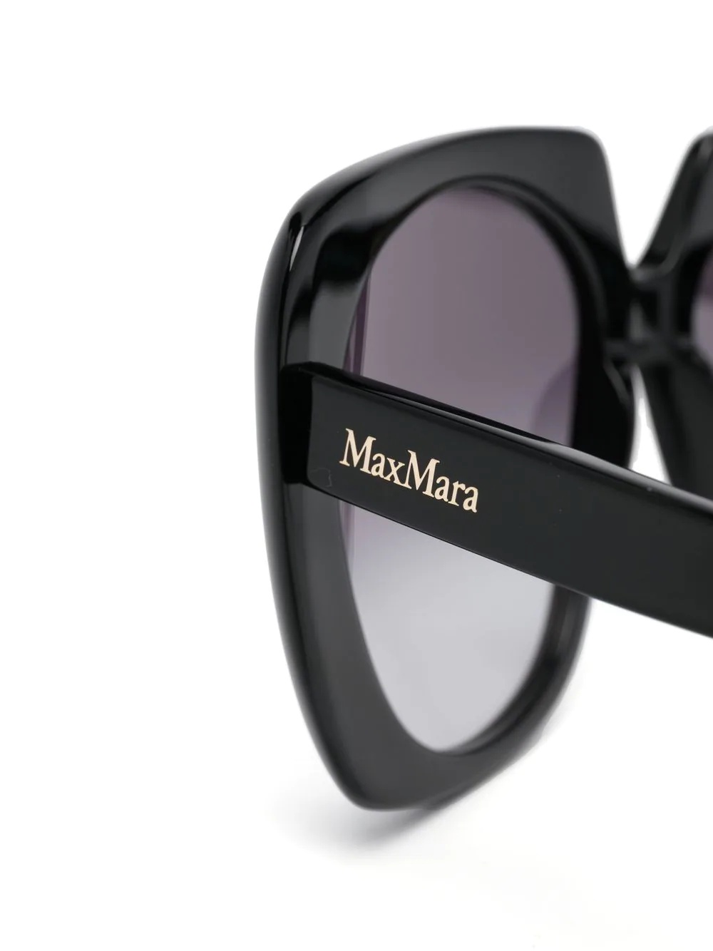 logo-print oversized sunglasses - 3