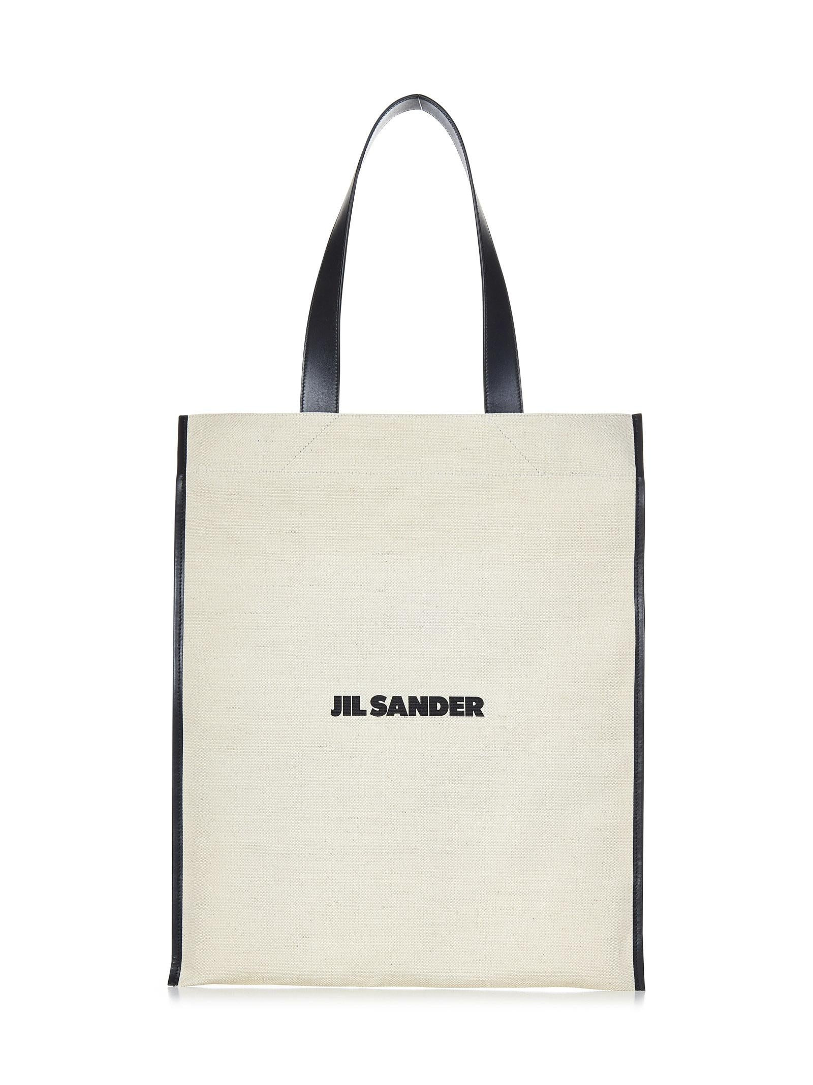BORSA A SPALLA FLAT SHOPPER MEDIA JIL SANDER - 1