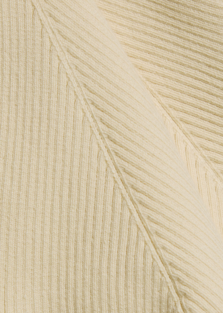 Wardrobe.nyc Ribbed Knit Crop top - 5