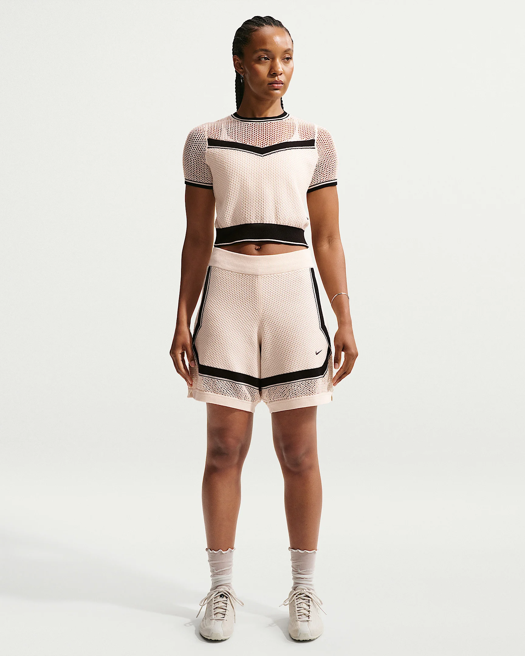 Nike Sportswear Chill Knit Women's Mid-Rise Shorts - 1