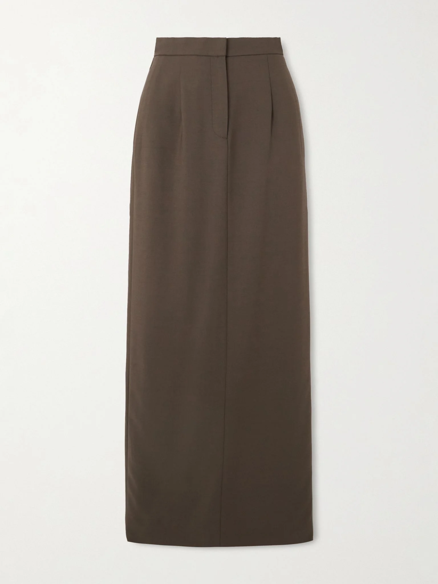 Fey woven maxi skirt Dark brown - 1
