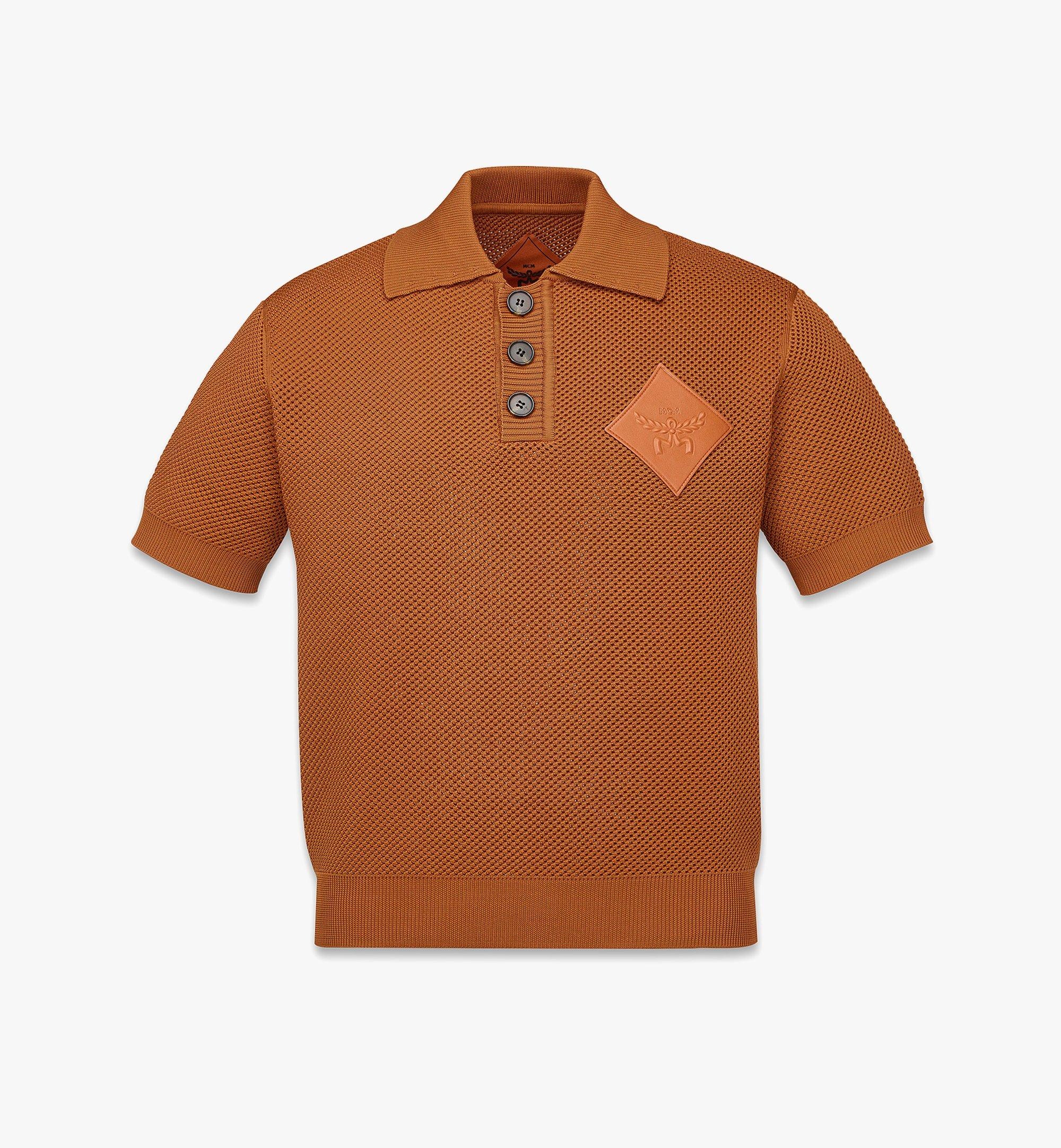 Logo Patch Knit Polo - 1