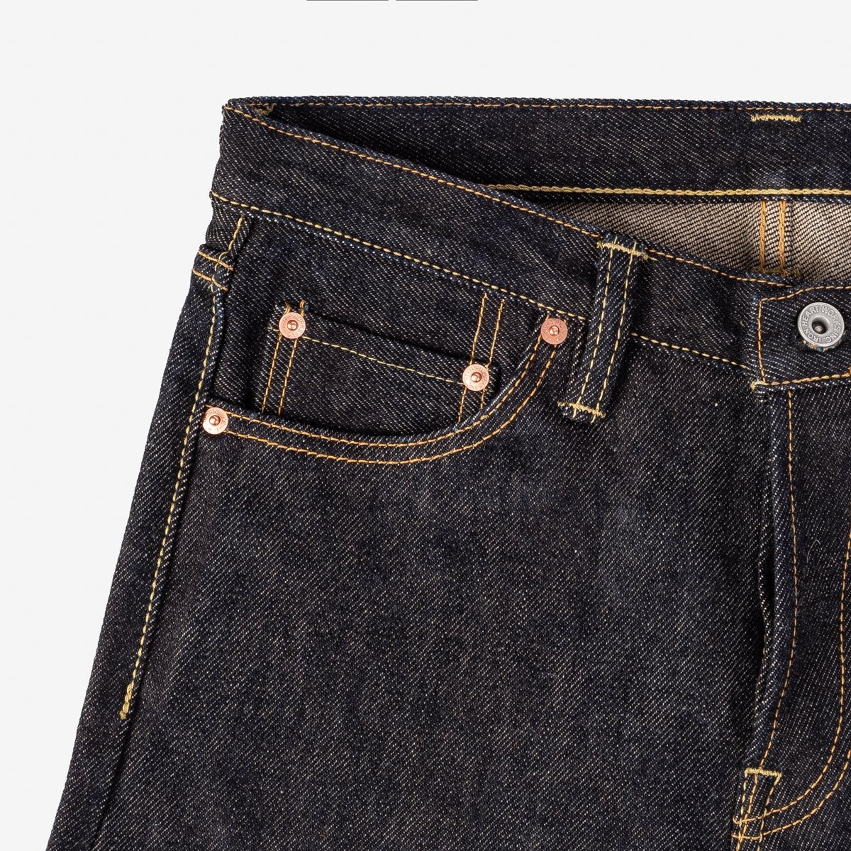 IH-666-SST 21oz Shinayaka Selvedge Denim Slim Straight Jeans - Indigo - 6