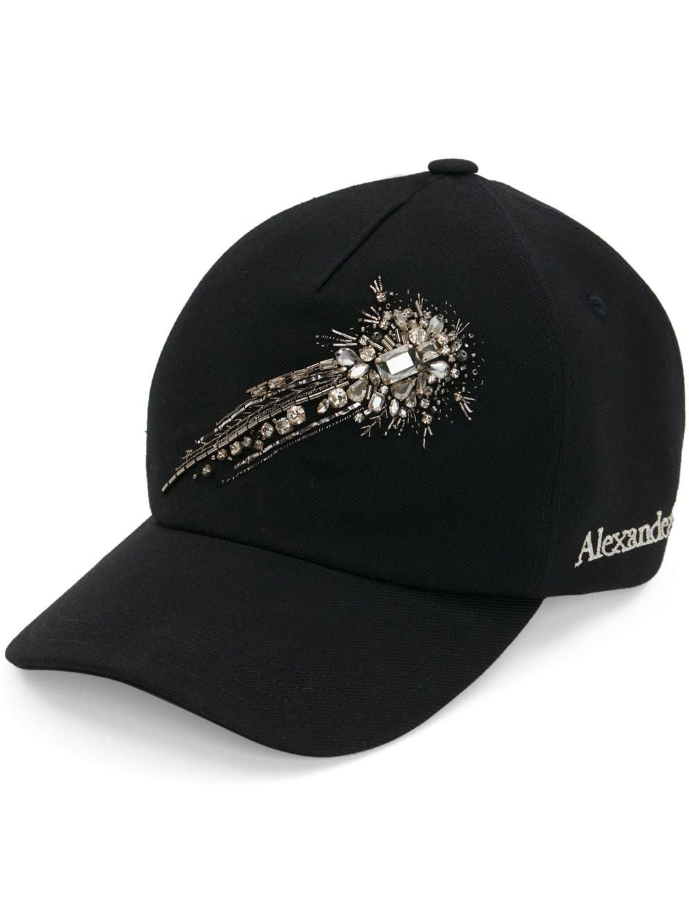 Astral wool crystal embellished cap - 1