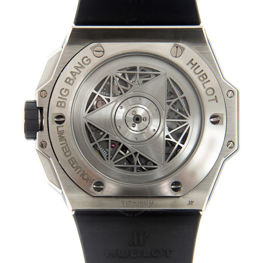 Hublot Big Bang Sang Bleu II Titanium Chronograph Automatic Blue Dial Men's Watch 418.NX.5107.RX.MXM - 4