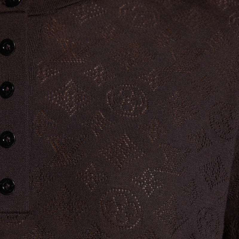 Openwork Mahina Henley Pullover 5