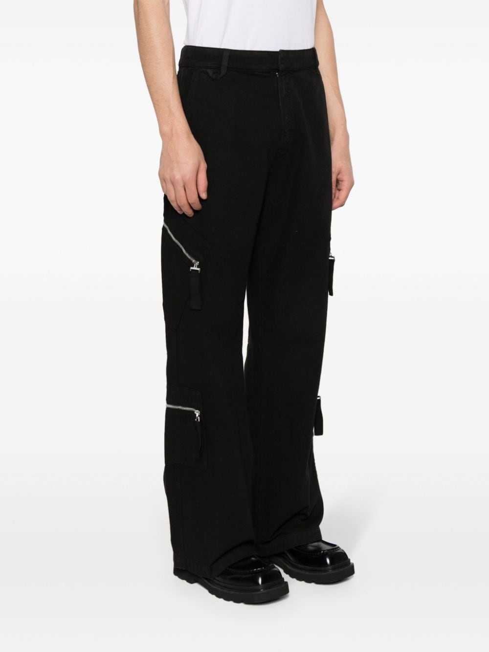 Le Cargo Marrone straight-leg trousers - 3