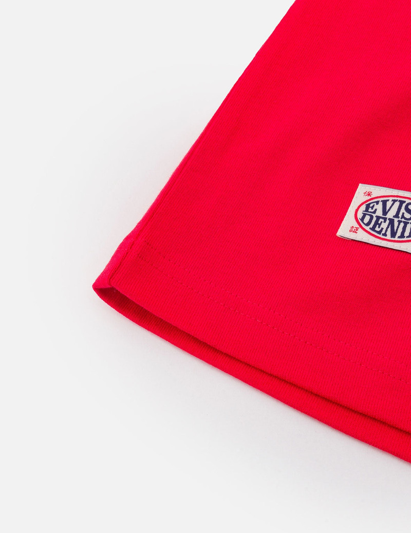 Seagull Print and Stitched Logo Embroidery Relax Fit T-shirt 7