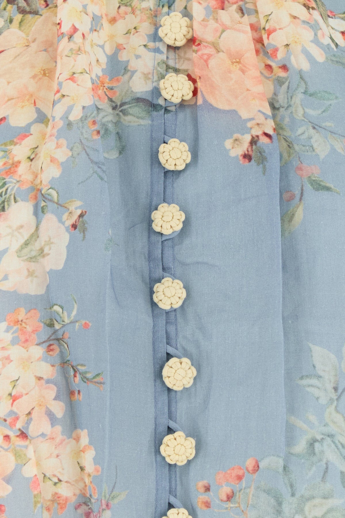 Printed ramie Cascadian blouse - 3