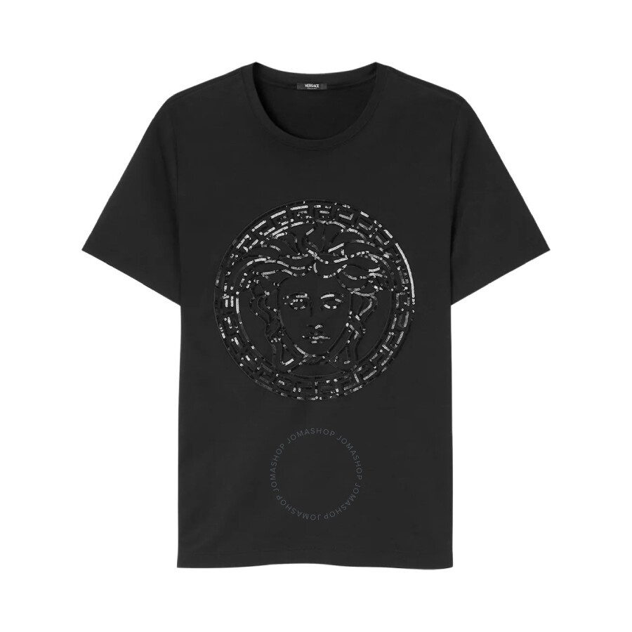 Versace Medusa Motif Cotton T-Shirt - 5