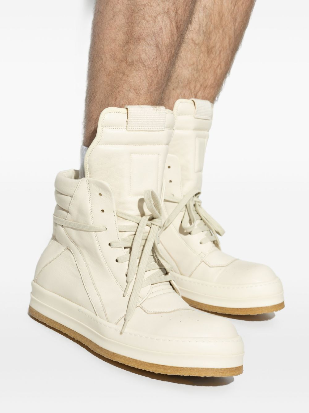 Geobasket high-top lace-up sneakers - 5