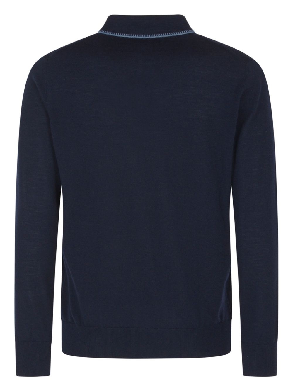 long-sleeved polo shirt - 2