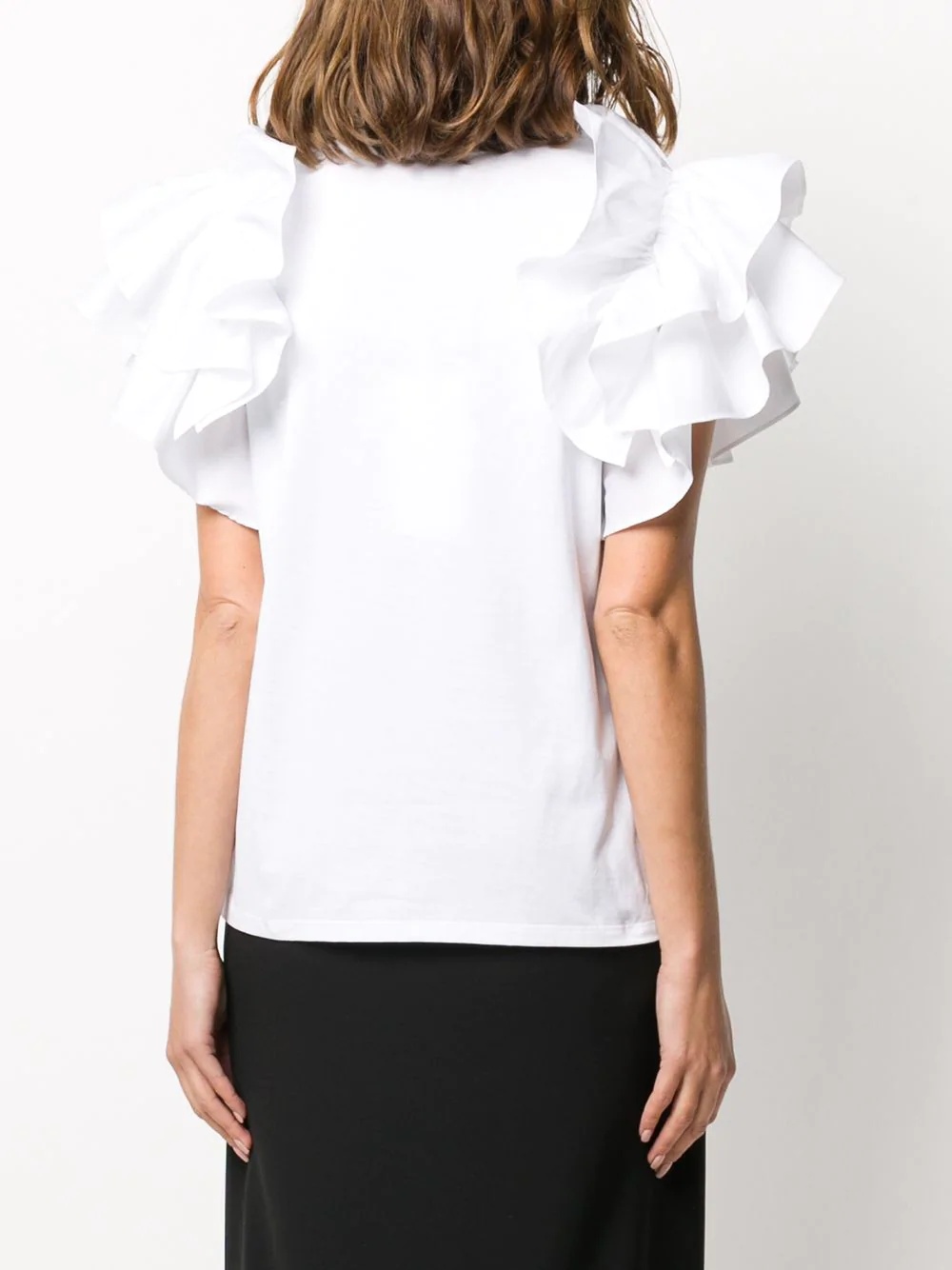 ruffled sleeve top - 4