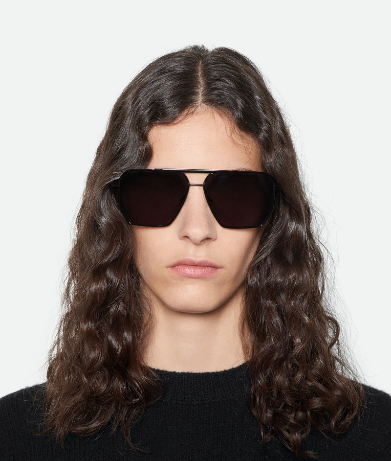 Bottega Veneta Classic Aviator Sunglasses outlook