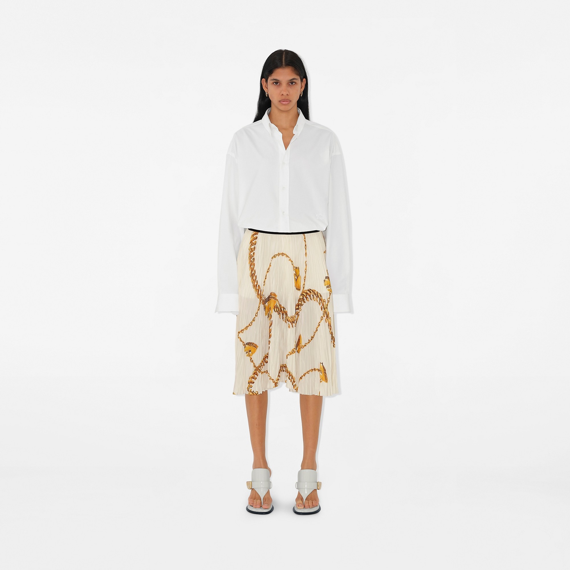 Shield Hardware Jersey Skirt - 2