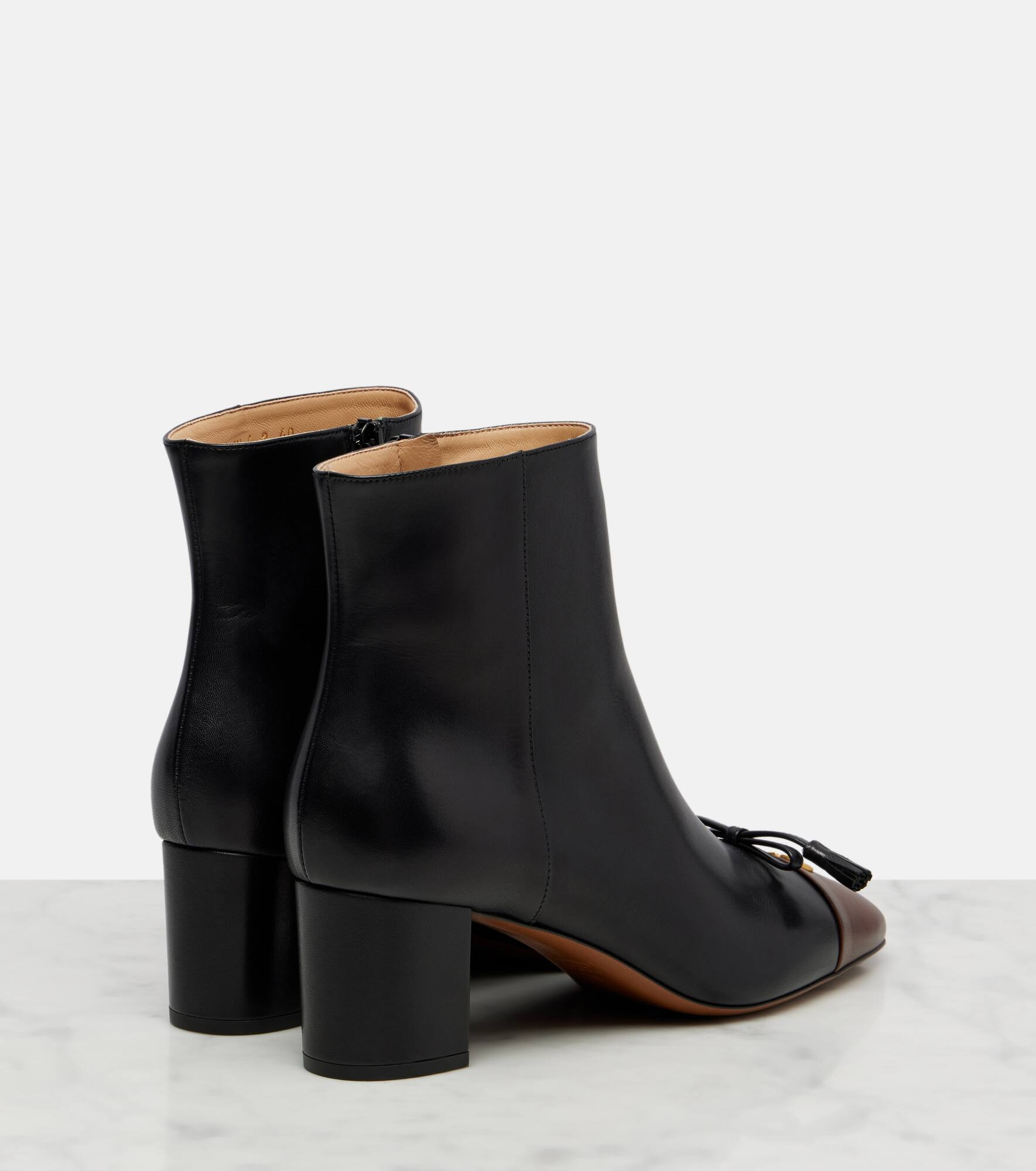 Valet Du Roi leather ankle boots - 2