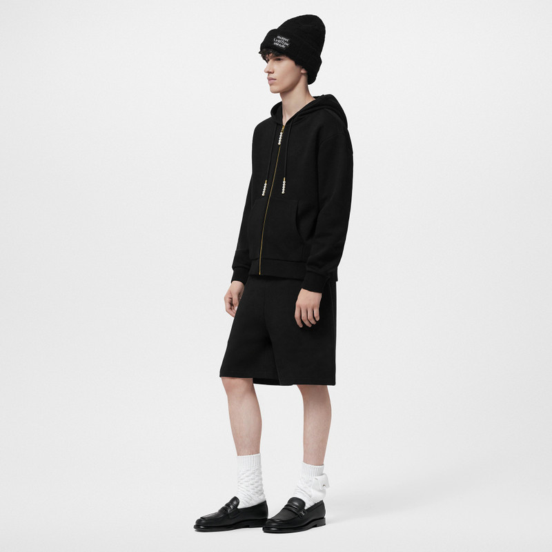Louis Vuitton Embroidered Jersey Zip Through Hoodie outlook