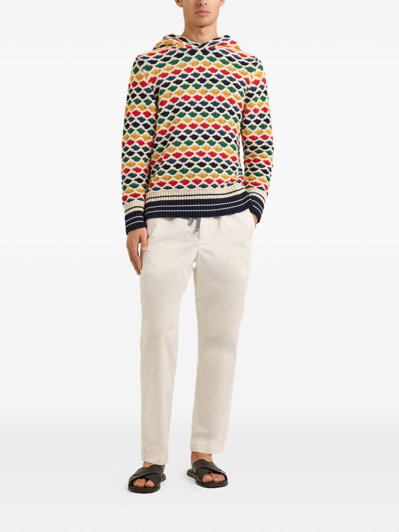 ORLEBAR BROWN Kirk pattern hoodie outlook