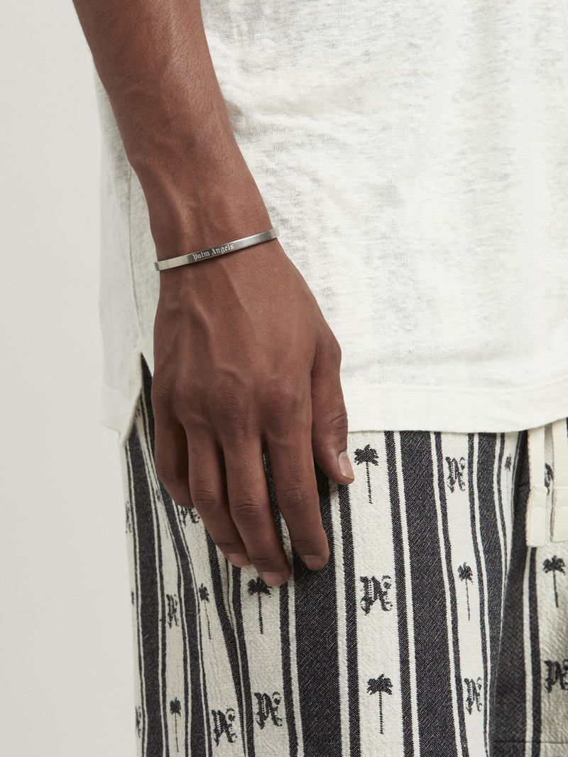 Palm Angels Logo Bangle Bracelet outlook