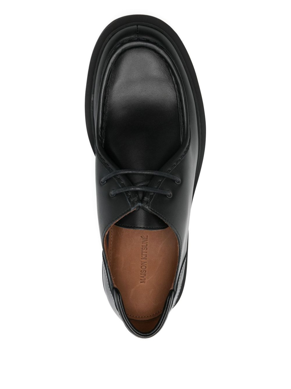 lace-up derby shoes - 4