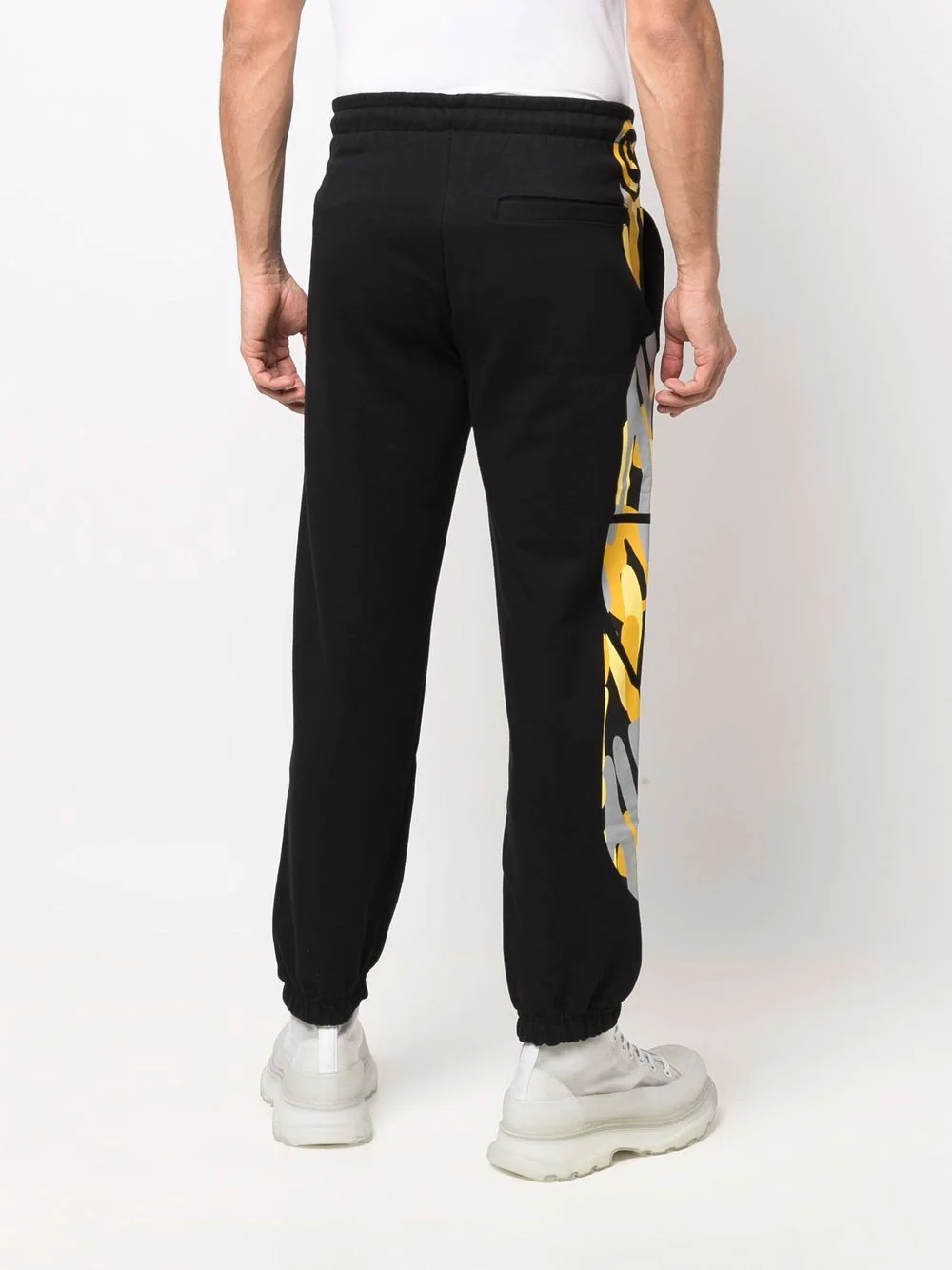 logo-print track pants - 4