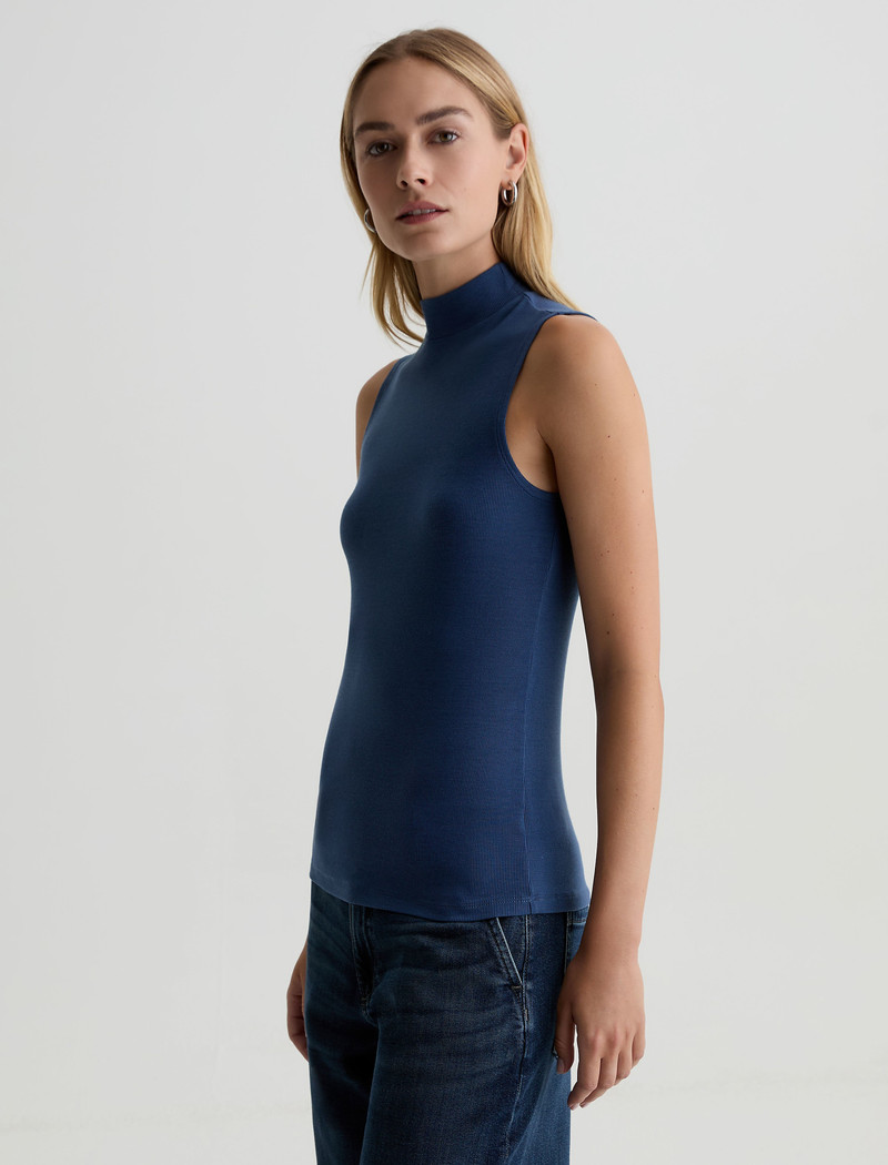 Edie Sleeveless Turtleneck 6