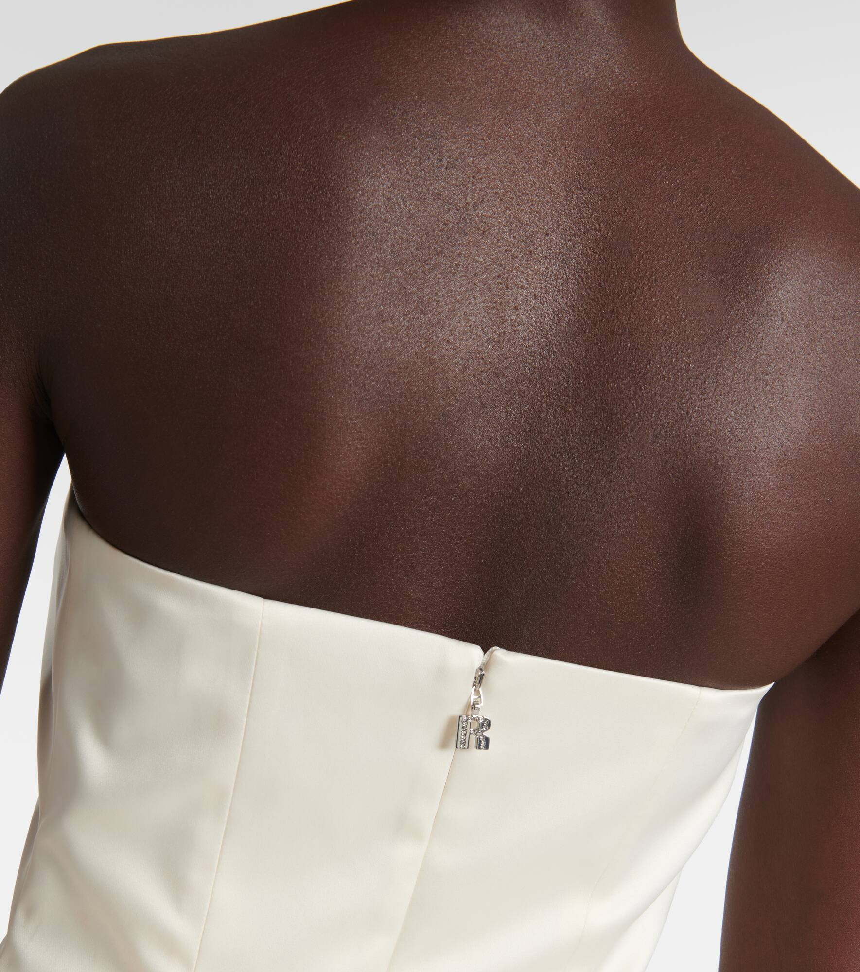 Draped bustier dress - 6