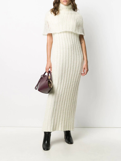 Jil Sander shawl knitted maxi dress outlook