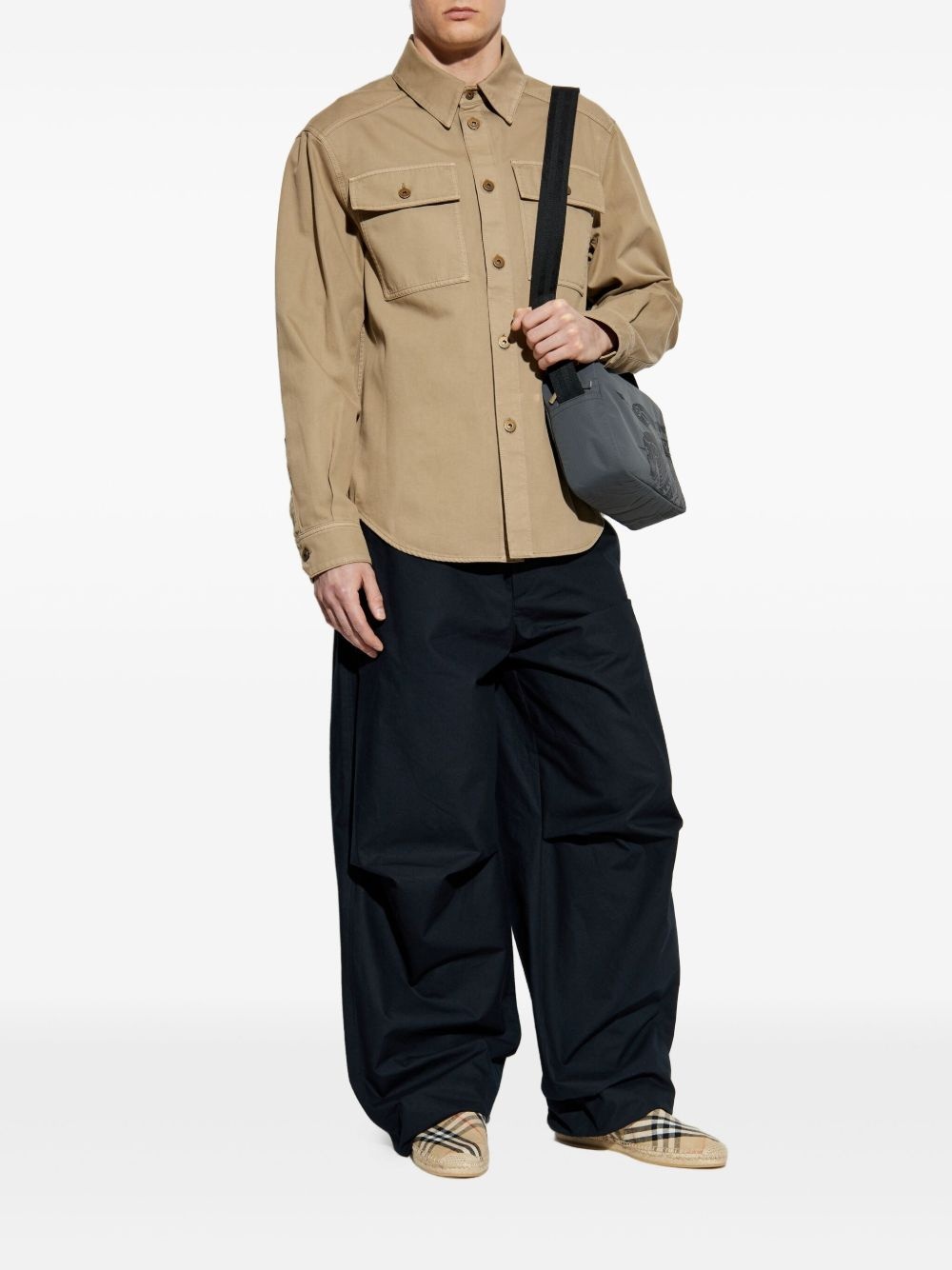 button-up utility shirt - 2