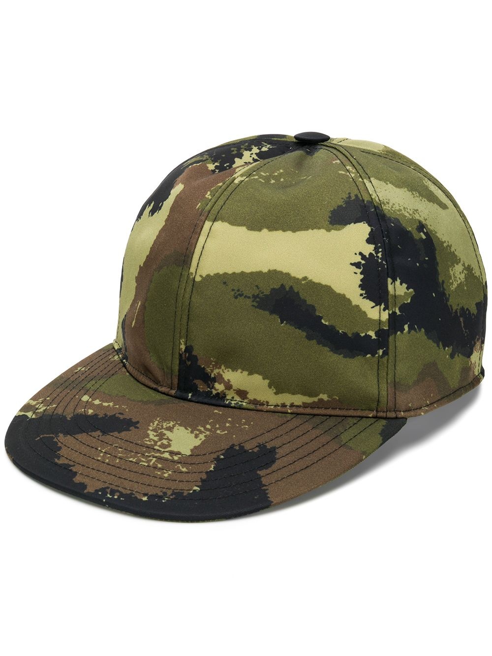 camouflage baseball cap - 1