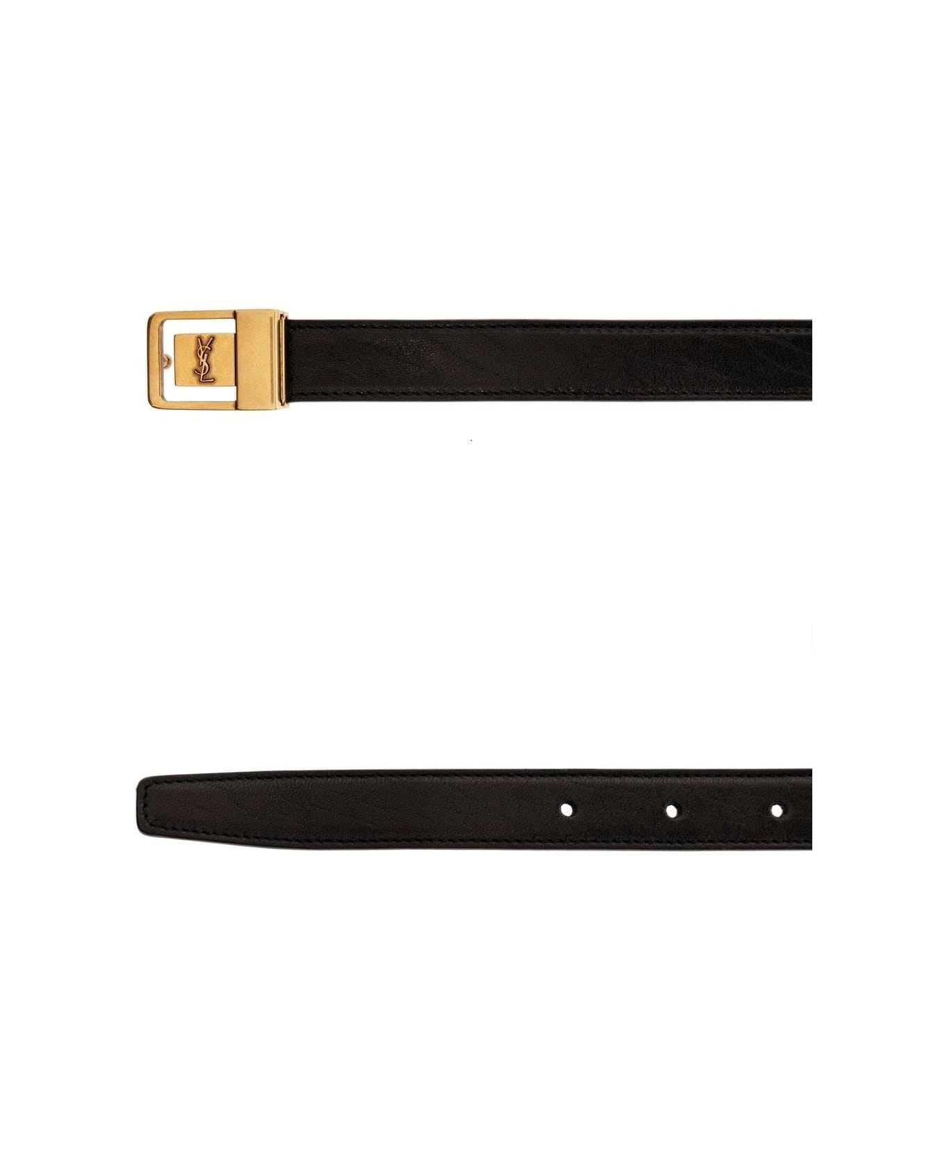 【SAINT LAURENT】THIN LA 66 BELT●777966AACYT1000 SAINT LAURENT - Thin LA 66 belt | Leam Roma - Luxury