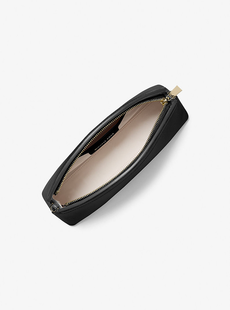 MICHAEL KORS Athena Small Leather Convertible Clutch outlook