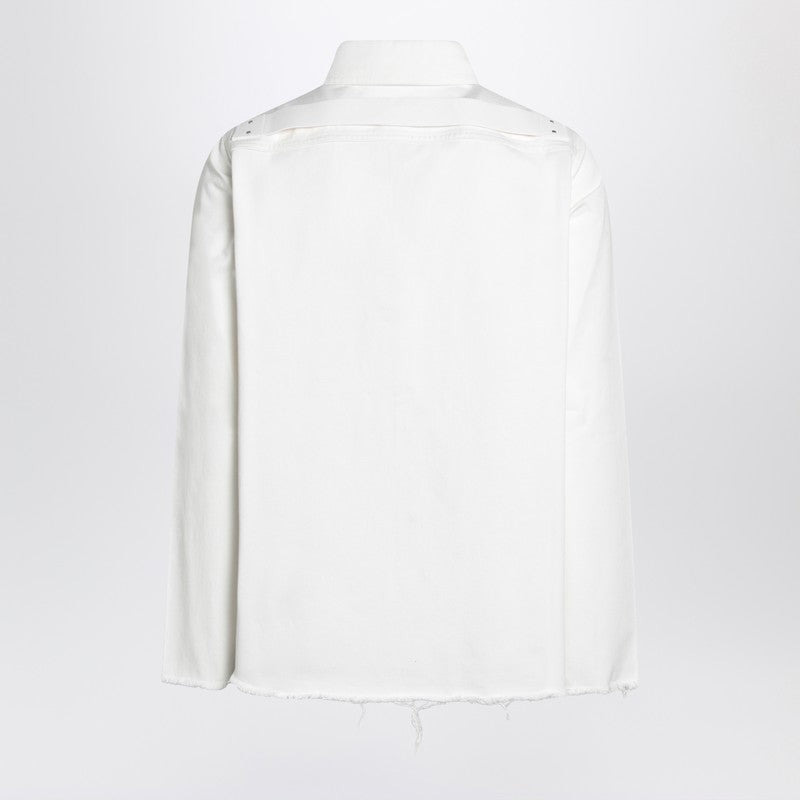 Drkshdw Shirt White In Cotton With Print Men - 2