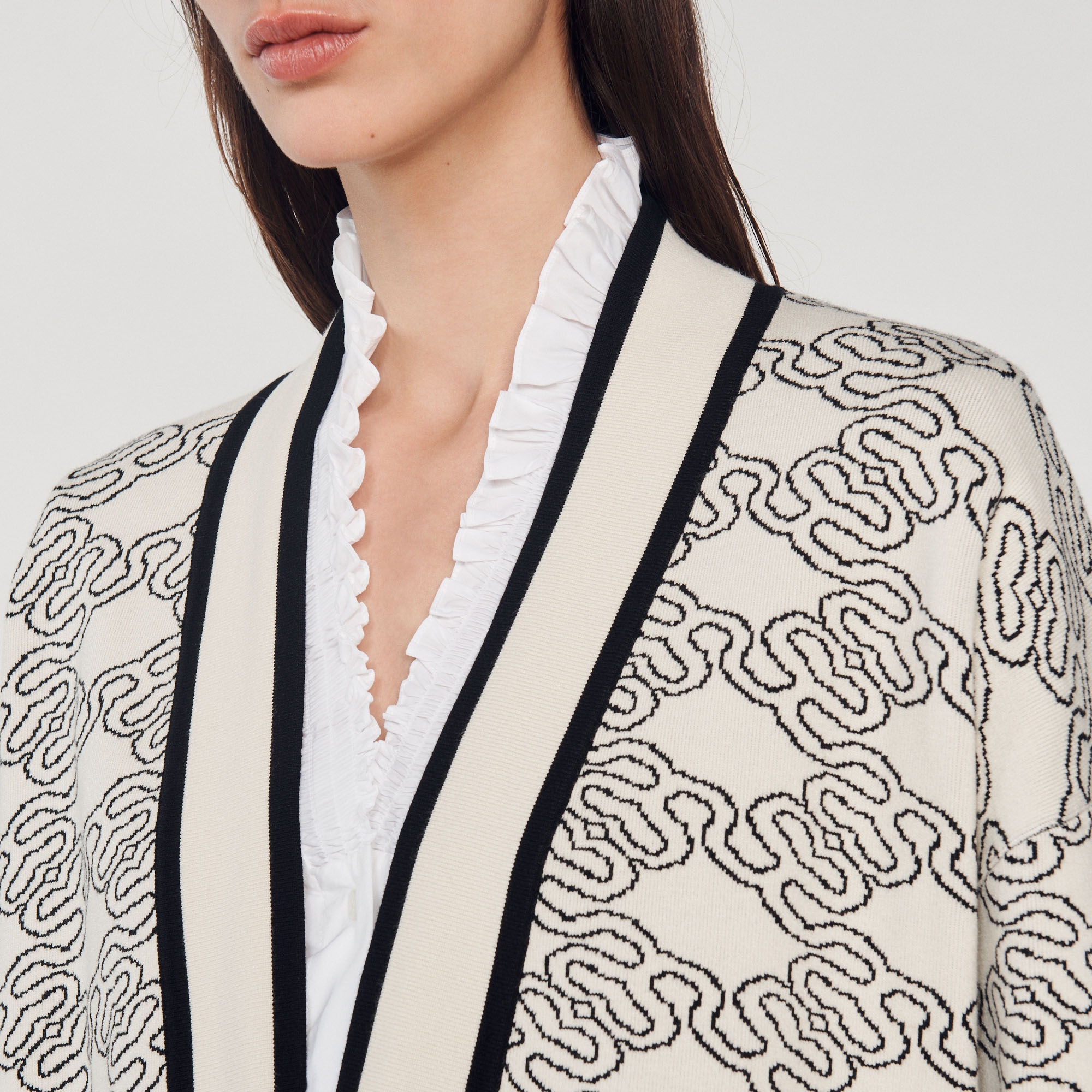 Coatigan with a shawl collar - 4